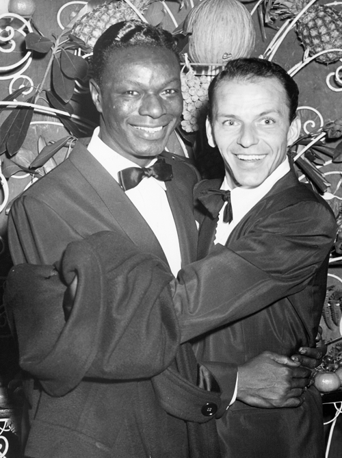 Nat King Cole and Frank Sinatra 